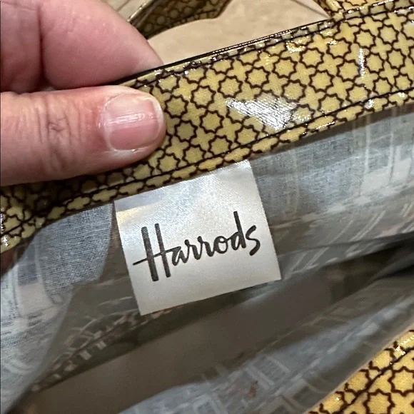 Harrod's London Elevators Shopping Tote Bag Purse - Picture 4 of 7